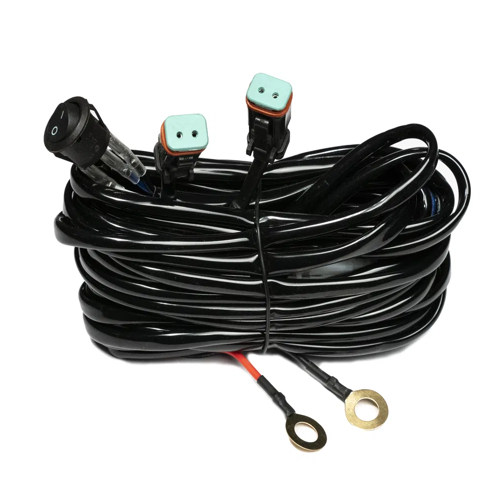 79905 – SOUTHERN TRU Light Bar Wiring Harness, Fits All Southern Truck Light Bars Except Combination Kits 14 Gauge Wi...